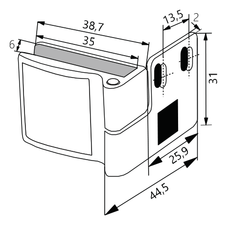 Cam Menteşesi · 4108 — Teknik çizim