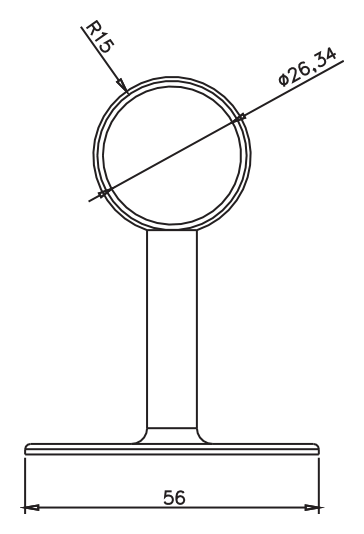 Kapalı Boru Babası · 4142 — Teknik çizim