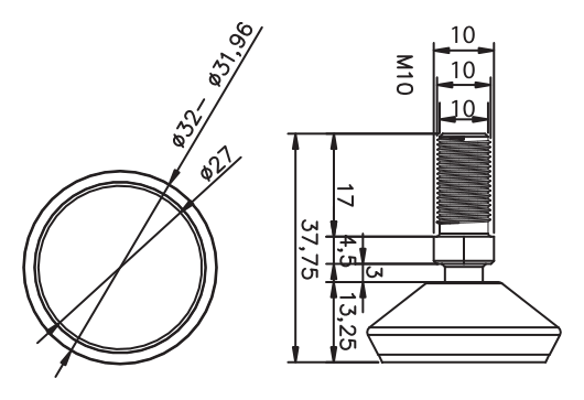 Boru Aksesuarı · 6110-10 — Teknik çizim
